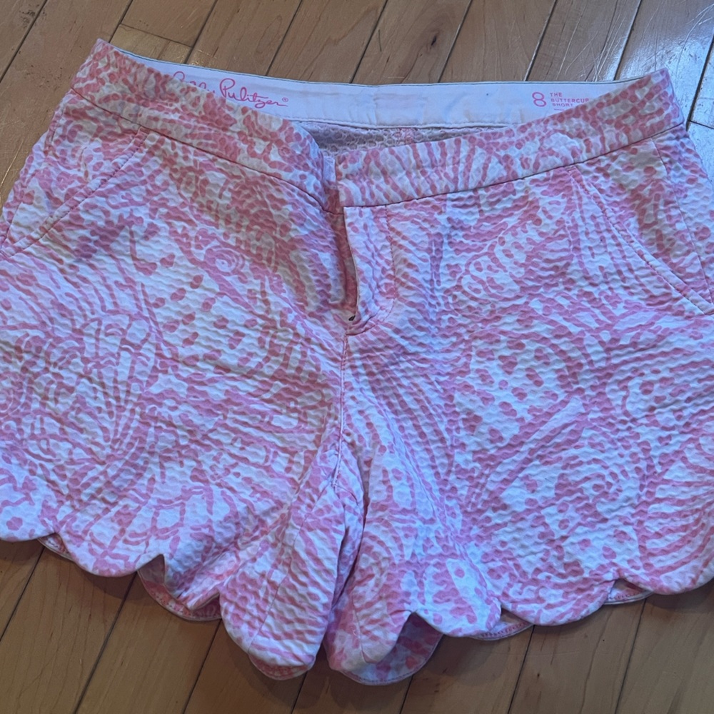 Lily Pulitzer shorts pink women’s size 8